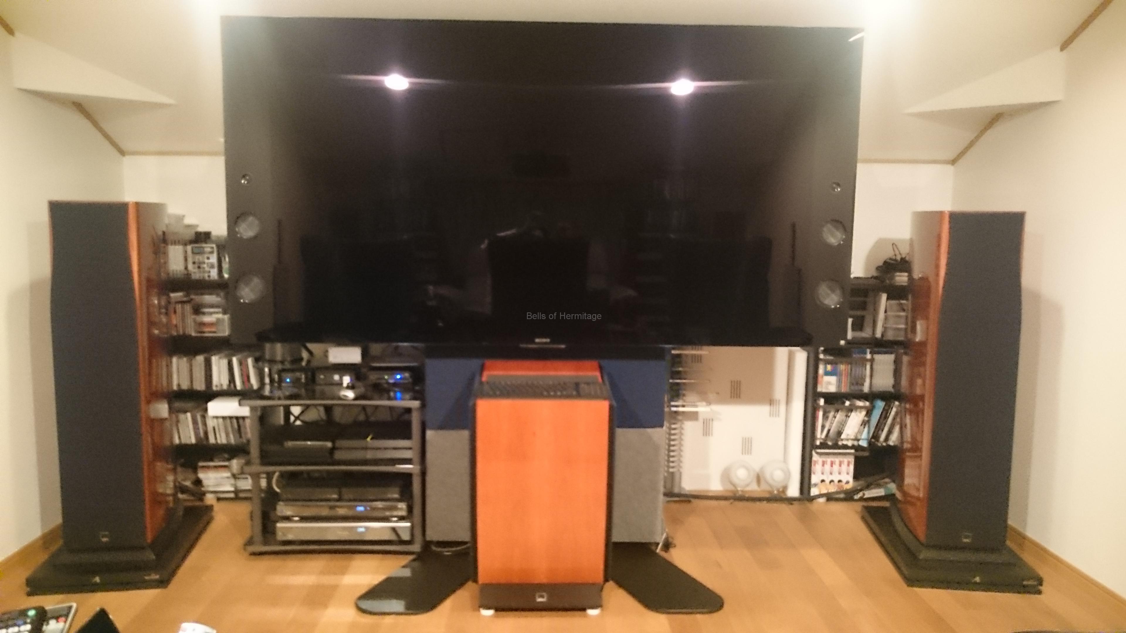 Marantz AV8802A SONY BRAVIA KJ-75X9400C Dolby Atmos DTS:X デモディスク ホームシアター 4K