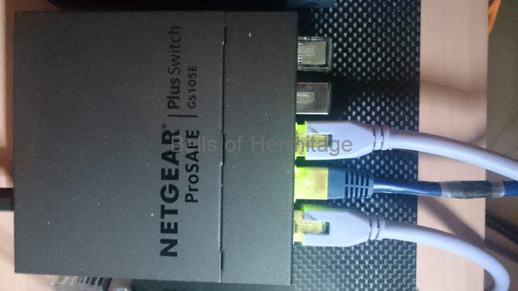 ネットワークオーディオ ギガビット スイッチングハブ NETGEAR GS105E パケットエラー 音質
