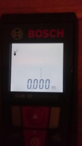 ホームシアタールームチューニング:レーザー距離計:BOSCH:GLM50:GLM7000:レビュー:計測