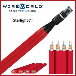 ネットワークオーディオ Wireworld イーサネットケーブル PSE STE CHE LAN カテゴリー8 Cat.8 Supra Cat 8 Network Patch Cable Tite-Shield Technology Composilex2 Telegartner M12 SWITCH GOLD 規格 仕様 概要 要件