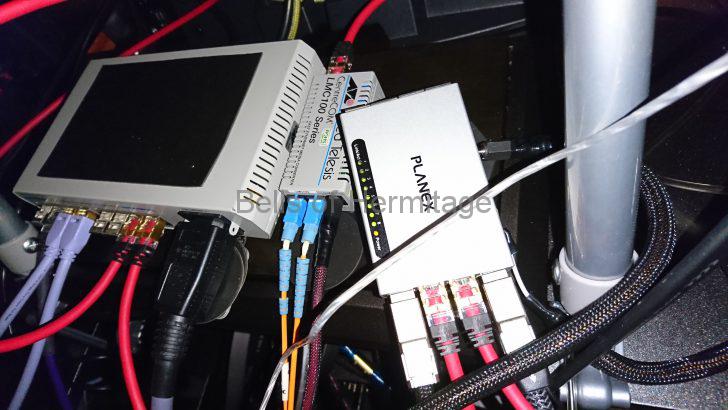 ネットワークオーディオ AudioQuest LANケーブル Ethernet Diamond レビュー 試聴;レンタル RJ45-G Forest HDMI-3スイッチングハブ NAS DELA 