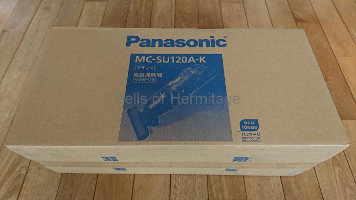 ホームシアター メンテナンス 掃除 来客 掃除機 サイクロン式 スティック型 Panasonic MC-SU120A MC-SU120A-K TWINBIRD 