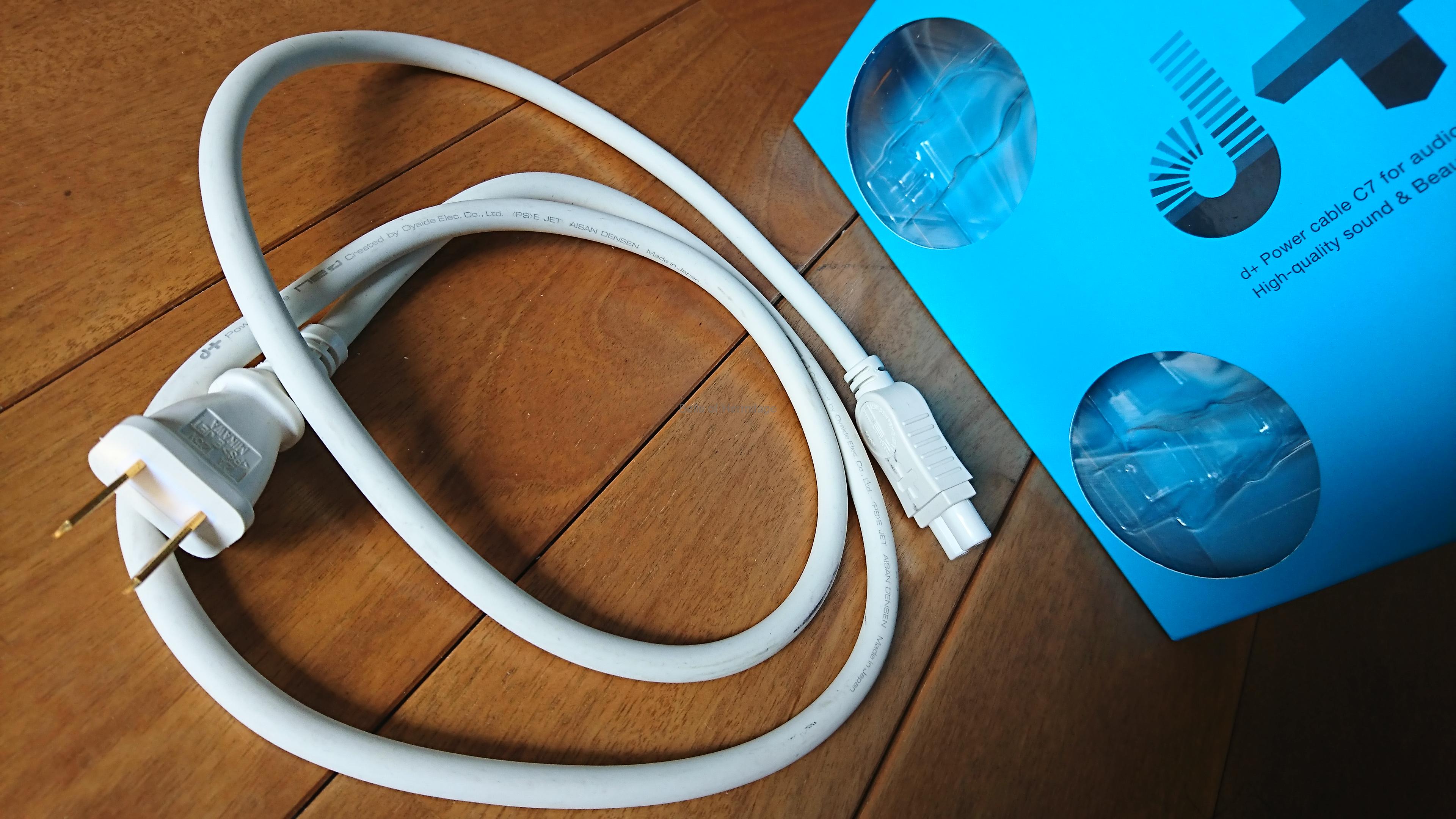 68％以上節約 OYAIDE d+ POWER CABLE C7 1.2m メガネ 電源ケーブル