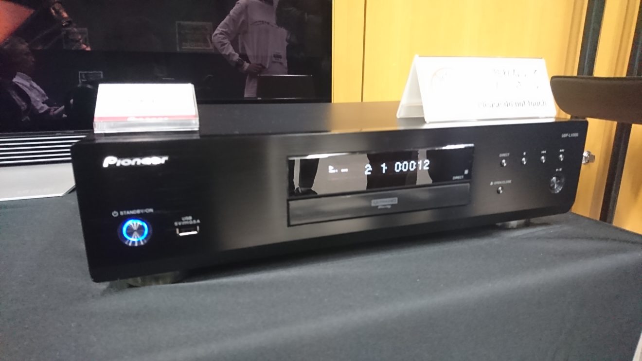 Pioneer 4K Urtra HD Blu-rayプレーヤー UDP-LX500を見てきたよ！＜OTOTEN参考展示＞