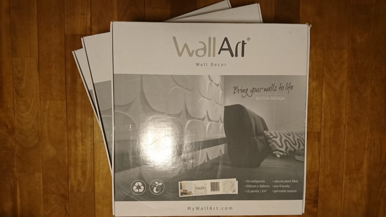 拡散パネルっぽいWallArt 3Dウォールパネル Vaultsの購入