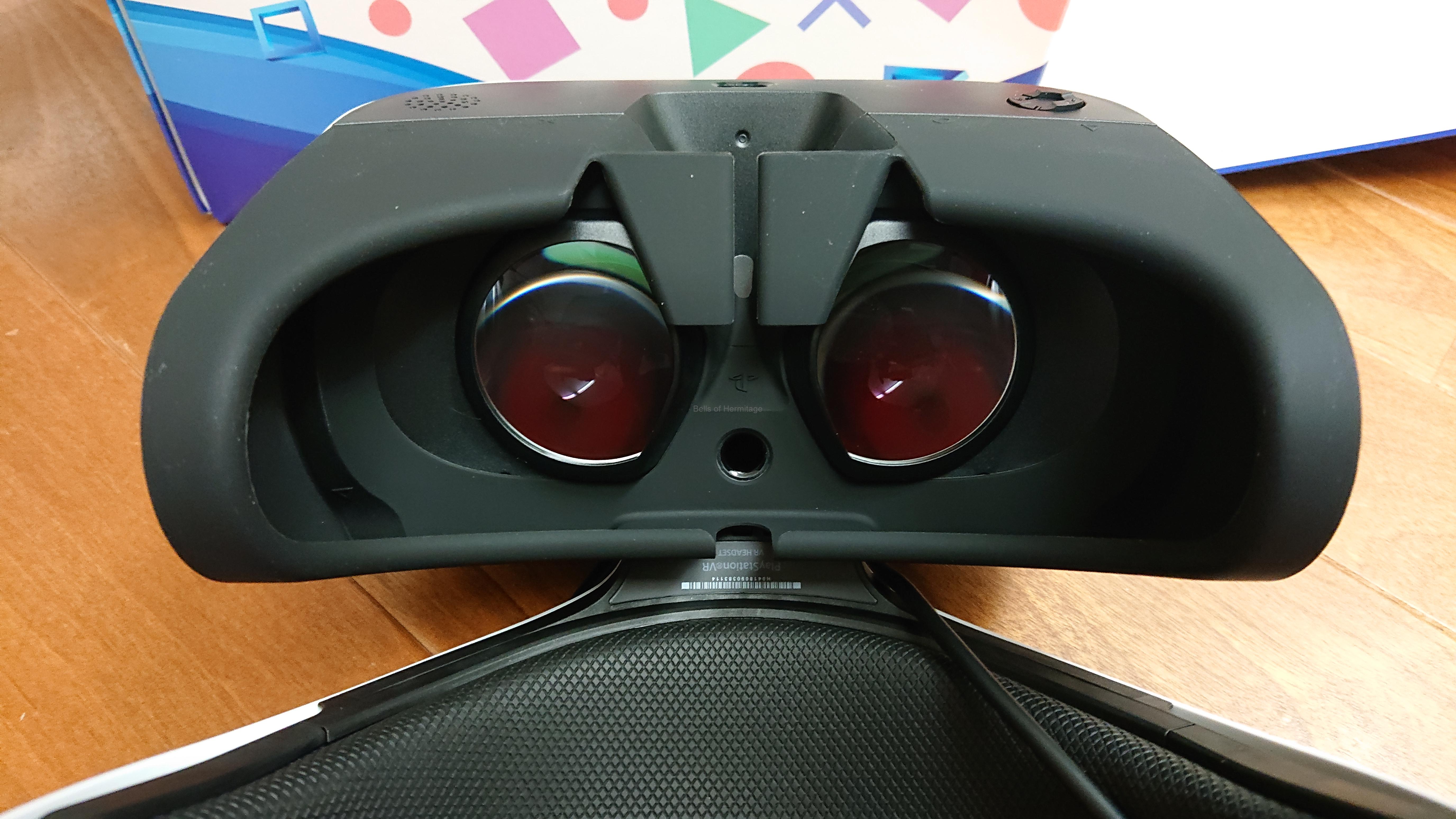 Playstation VR向け『レンズ保護シートVR』＠PlayStation VR環境構築(5 