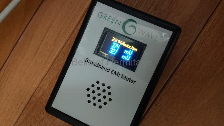 ホームシアター オーディオ 電源 ノイズ 計測 Greenwave Broadband EMI Meter Dirty Electricity Filter 購入手順 レビュー 計測結果 