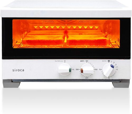 白物家電 オーブン コンベクション Siroca ST-4A251 4枚焼き パン焼き理論 石窯 高温 